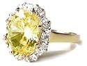 Ann Miller's Canary Classic Replica Ring from The Hollywood Collection