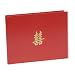 Brilliant red guest book is adorned in a beautiful sentiment with the Chinese characters for"Double Happiness" on the cover Traditional symbol means having twice the happiness and half the sadness after marriage; characters are gold; red album color represents prosperity Features a covered spiral binding and has space for 800 signatures Double Happiness cake topper, ring bearer pillow and champagne flutes also available(sold separately) 5.75Lx7.5W", Manufacturer: Masterpiece Studios