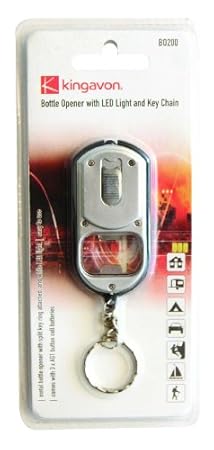 Beer / Bottle Opener with LED Light & Key Chain