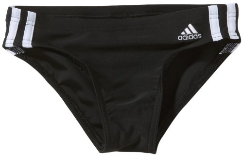 Adidas Jungen Badehose 3 Stripes Authentic Trunk, black dd/white, 128, X13300