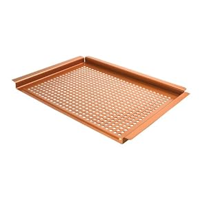 Charcoal Companion 16-Inch by 12-Inch Copper Nonstick Grilling Grid by 