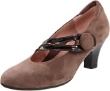BeautiFeel Women's Paris Pump,Clay Suede/Brown Patent,38 EU/7 M US