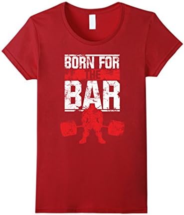 Women's Gym Apparel Born For The Bar Small Cranberry