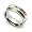 8MM Comfort Fit Tungsten Carbide Wedding Band Mother Of Pearl Inlaid Ring (7 to 14) Size 7 Cobalt Free