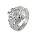 Herr der Ringe Schmuck by Schumann Design Galadriels Nenya Ring 925 Sterling Silber Rg 52 3001-052