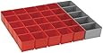 Bosch Bosch ORG53-RED Organizer Set for i-BOXX53, Part of Click and Go Mobile Transport System, 26-Piece