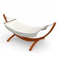Gestell Mauritius 310 cm, braun, mit H�ngematte Tobago