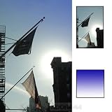 Lee 4 x 6 Resin Filter Set (Graduated - Hard Edge - Sky Blue #1, #2, #3)