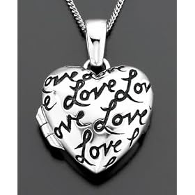 Sterling Silver Heart Locket