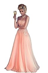 Strapless Beaded Applique Lace-Up Tulle Evening Dress/Prom Dress/Quinceanera Dress/Wedding Party Dress 