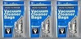 9-Hoover Type Y Vacuum Bags-3 pks of 3