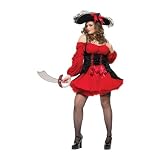Sexy Vixen Pirate Wench Plus Size Costume 3X/4X