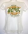 JUNK FOOD - AC/DC WOMENS TEE SHIRT - WHITE (CLEARANCE SALE)