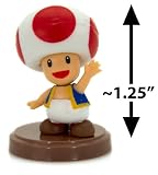 Toad ~1.25 Mini Figure [Super Mario Choco Egg Mini-Figure Selection Series - NO CANDY] (Japanese Import)