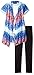 Amy Byer Girls' Big Print Sweater Knit 2fer Cozy with Legging