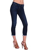 Hot Sale Citizens Of Humanity Womens Avedon Ultra Skinny Cut Off Capri in Taboo - Taoo - 31