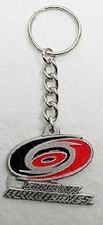 NHL CAROLINA HURRICANES  ICE HOCKEY KEYCHAIN