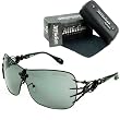 AFFLICTION SUNGLASSES BLADE PEWTER BLACK