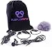 Purple Panda Wired Lavalier Microphone Omnidirectional – Attachable Lapel Mic Compatible with GoPro, DJI, Insta360, Tablet, iPad, DSLR, Camera, Ideal for Social Media Content Creators