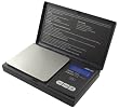 American Weigh Signature Series Black Digital Pocket Scale, 1000 by 0.1 grams