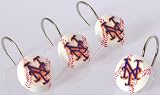 New York Mets Shower Hook Set