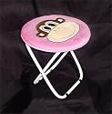 Monkey Folding Chair Stool -Pink