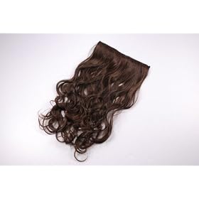 20" INCH FULL HEAD Brown #33 4 CLIPS Clip in HAIR EXTENSION FullHead