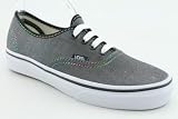 Vans Authentic New Athletic Sneakers Shoes Gray Youth Kids Boys