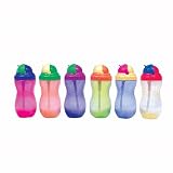 Nuby Flip-It Leak-Proof Sipper (14 oz.) single pack, Girl
