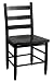 Boone Chair Wood Black
