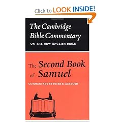The Second Book of Samuel (Cambridge Bible Commentaries on the New English Bible)