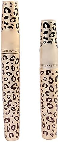 Silvercell Leopard Case Makeup Transplanting Gel & Natural Fiber Mascara 2 Set
