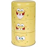 Eigenschaften UnitedLabels / Sponge Bob Schwammkopf Stapel-Dose Spongebob Groesse: 15 x 8 x 8 cm Lieferumfang: 3-teilig