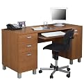 Ambiance Computer Desk - Cappuccino