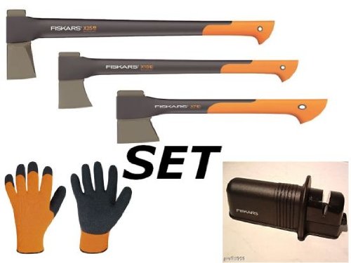 Fiskars Set Spaltaxt X25 +Axt