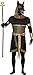 Smiffy's Men's Anubis The Jackal Tunic with Collar Arm Cuffs Armbands and Mask