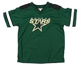 Dallas Stars Replica Youth Emroidered Jersey Green (8-20) (Youth Large, Green)