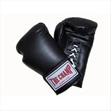 The Champ Boxing Gloves 16oz Black - Velcro