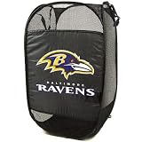 BALTIMORE RAVENS OFFICIAL PORTABLE POP UP LAUNDRY HAMPER