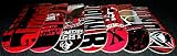 7 Almost Flip Darkstar Plan B Blind Skateboard Deck by almost