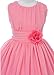 Little Girls Elegant Yoryu Wrinkled Chiffon Summer Flowers Girls Dresses