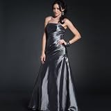 StraplessPromDress.LongPromDresses.BallGowns(70505)Steel