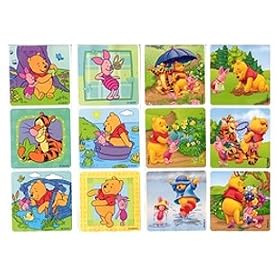 12 Large Winnie the Pooh Spring-theme Stickers by