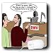Rich Diesslins Funny General - Editorial Cartoons - Death Works at the Dept of Motor ...
