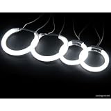 CCFL Halo Rings Angel Eye Kit White Headlight For Mazda 6 