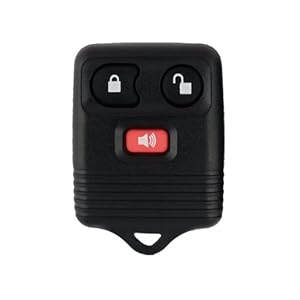 Affordable Ford 3 Button Keyless Entry Remote Key Fob Replacement Shell  No Electronics Inside  