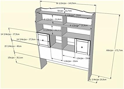Transitional White Lacquer Twin Size Tall Bookcase Headboard