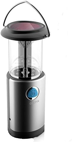 GEEPIN™ Solar Emergency Light, Hand Power Generation and Rechargeable Three Type Power Input , Energy Saving LED Lamp.