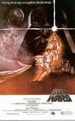 Star Wars: Episode IV - A New Hope - Movie Poster: Style A (Size: 27 x 40)