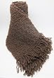 Handmade Soft Acrylic Scarf - Gift Idea for Men - Knitted 100% By Hand (Swiss Chocolate Brown)